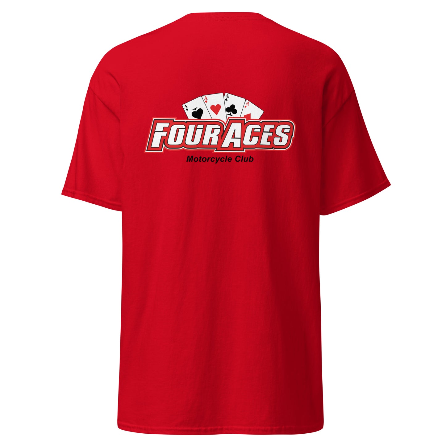 4 Aces Red Adult Club T-Shirt