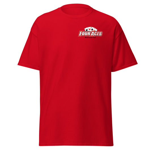 4 Aces Red Adult Club T-Shirt
