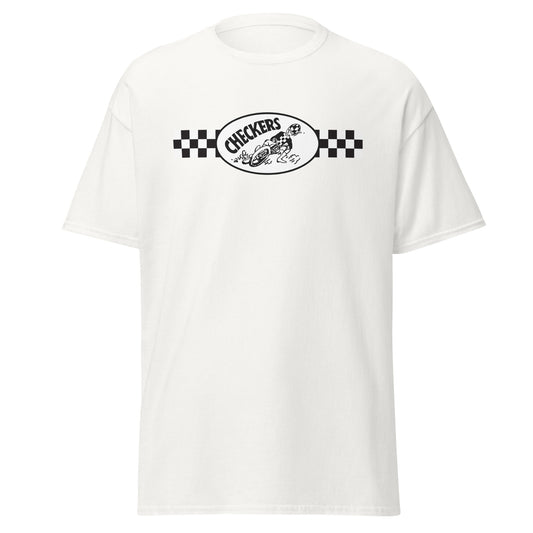 Checkers MC Men's White T-Shirt - Official Club Apparel