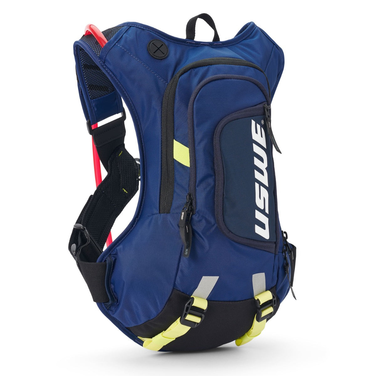 USWE Moto Hydro 8L Factory Blue Hydration Pack PNP Tube