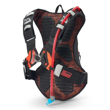 USWE Moto Hydro 8L Factory Orange Hydration Pack PNP Tube