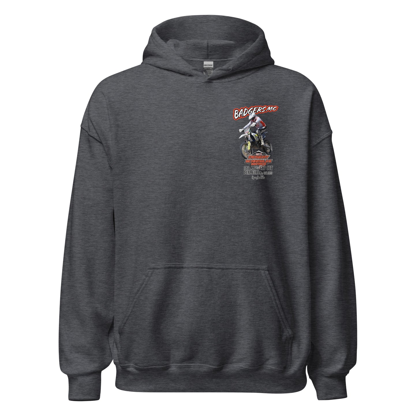 Hoodie - Badgers MC 54th Annual Cop Out Dual Euro Event Shirts - 2023