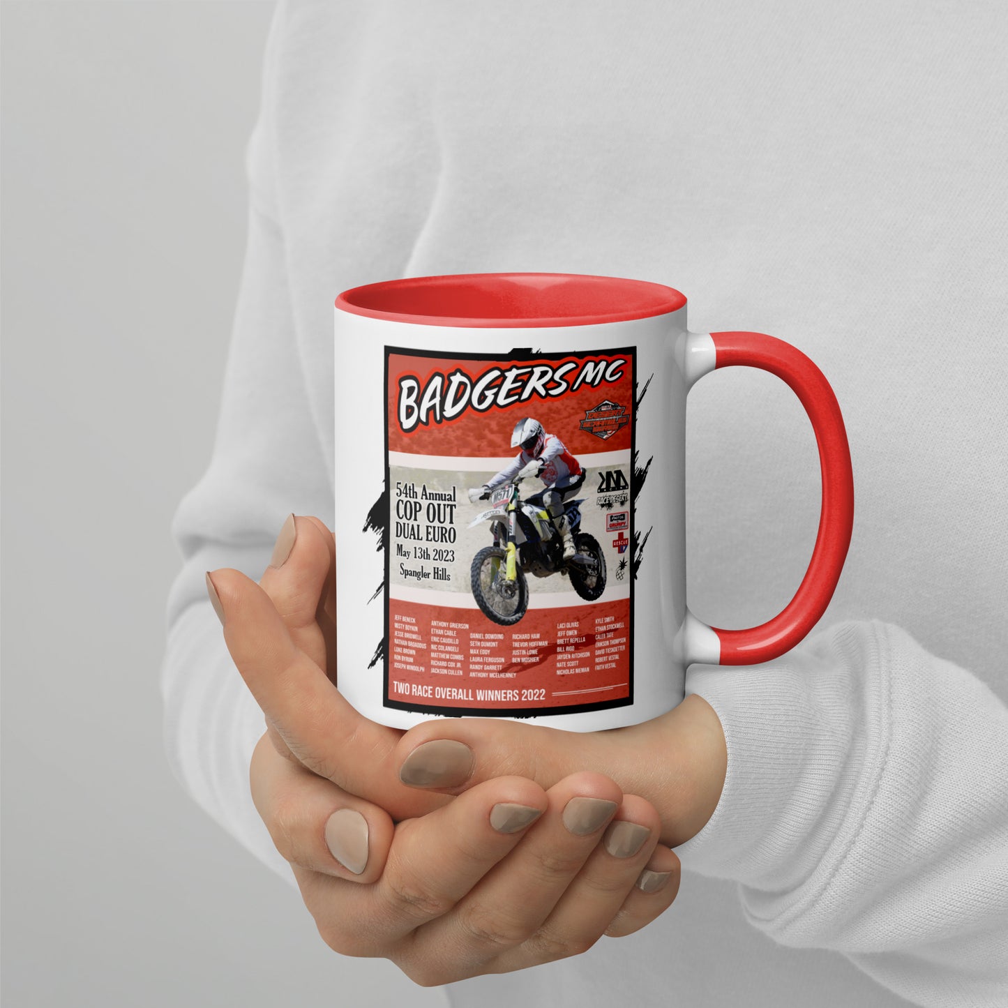 Coffee Mug - Badgers MC 54th Annual Cop Out Dual Euro Event - 2023