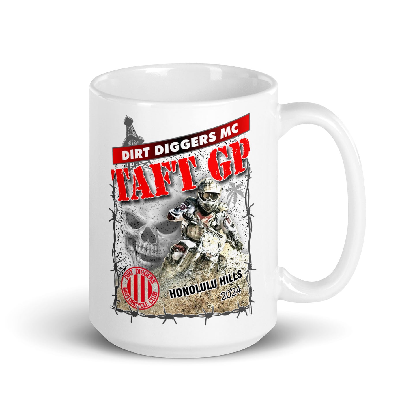 Coffee Mug - Dirt Diggers 2024 Taft Grand Prix