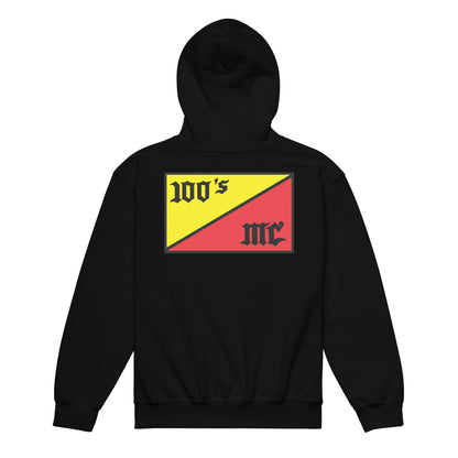 100s MC Club Member Youth Hoodie - OG 100s Flag