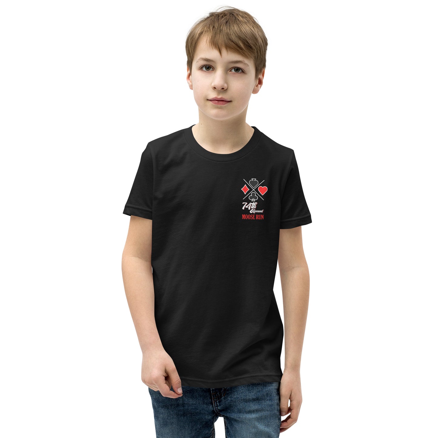 Youth Official Four Aces 74th Moose Run Event Shirt