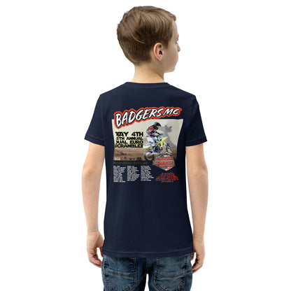 Youth Badgers MC May 4th - 55th Annual Dual Euro Scrambles 2024 Event Shirt