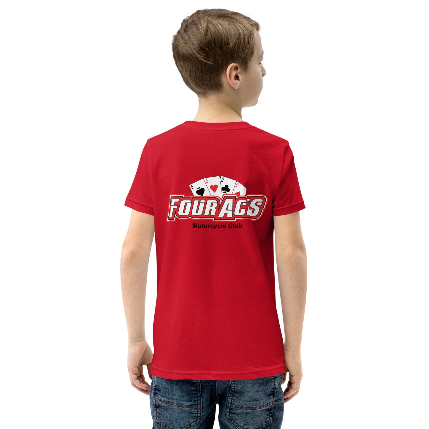 4 Aces Red Youth Club T-Shirt