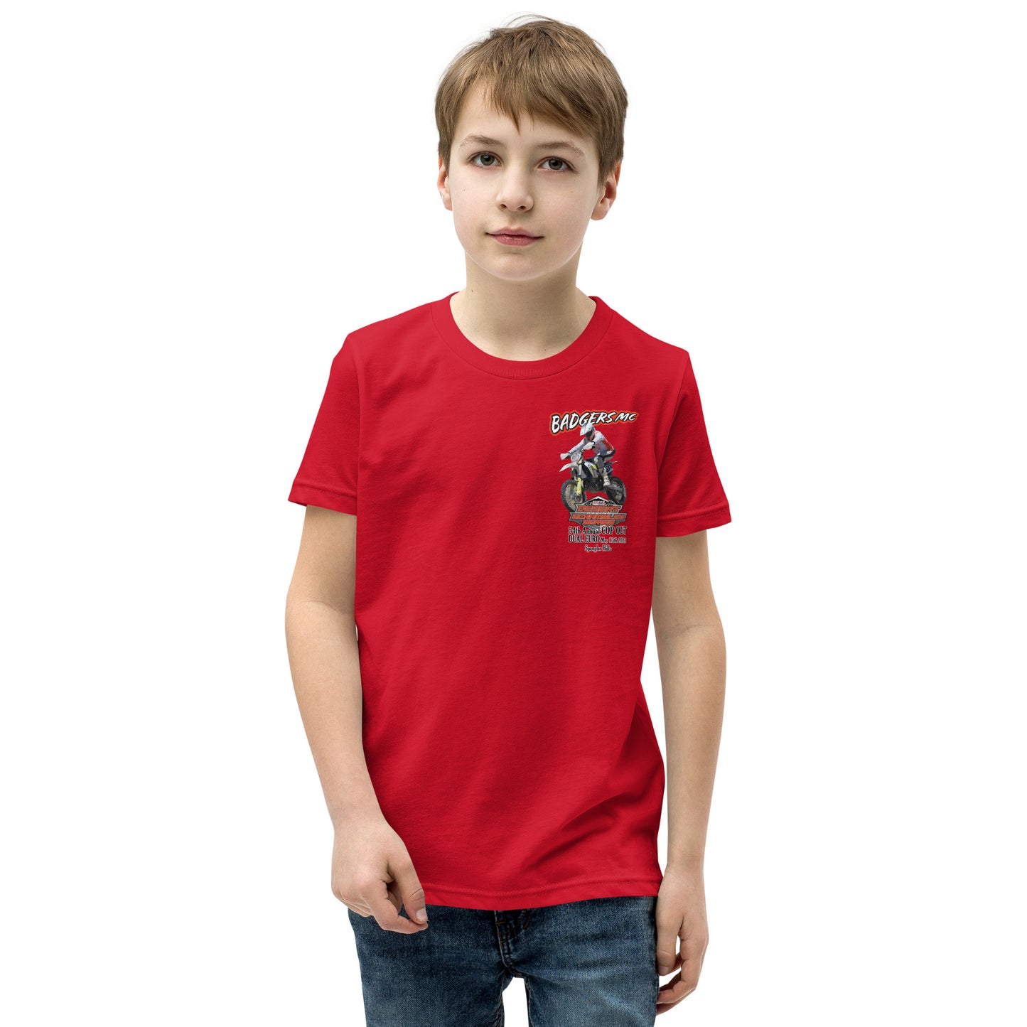 Youth - Badgers MC 54th Annual Cop Out Dual Euro Event Shirts - 2023