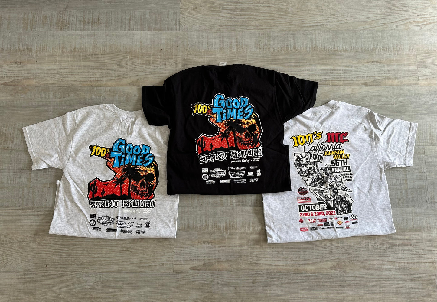 Adult Small - 3 Pack - 100's Event Shirts