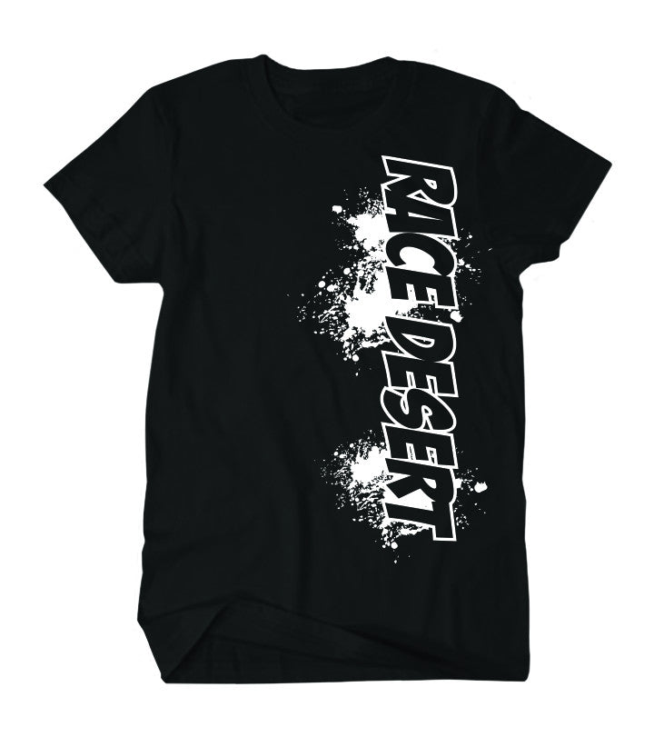 Toddlers Race Desert Splatter T-Shirt - Black