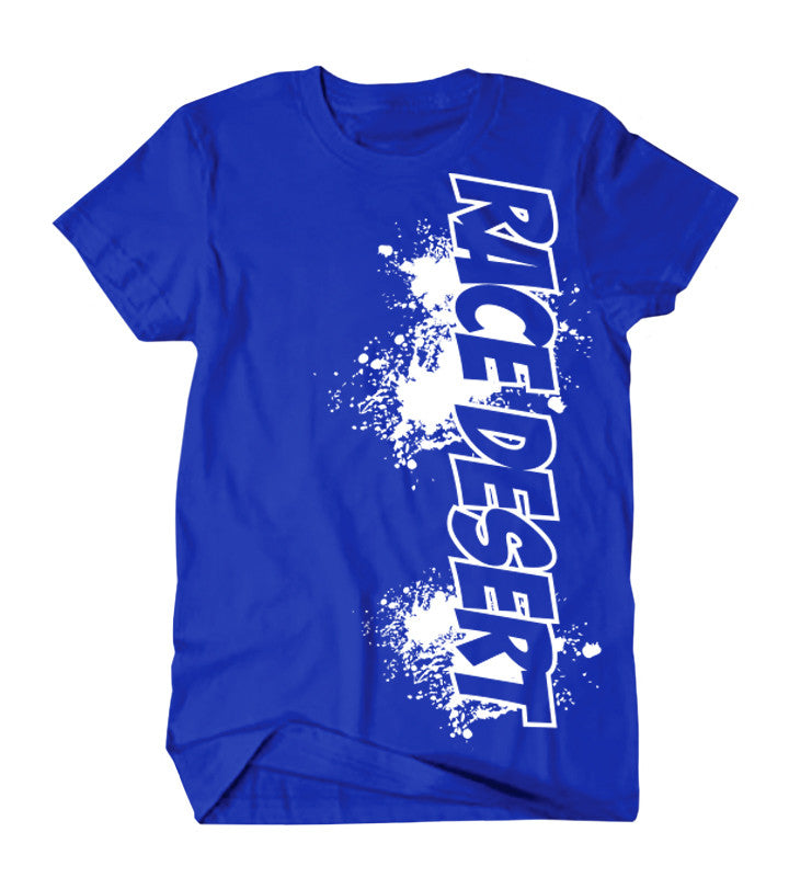 Toddlers Race Desert Splatter T-Shirt - Blue
