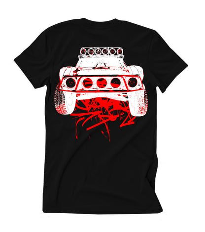 Kids Dirty Beast T-Shirt - Black w/ Red