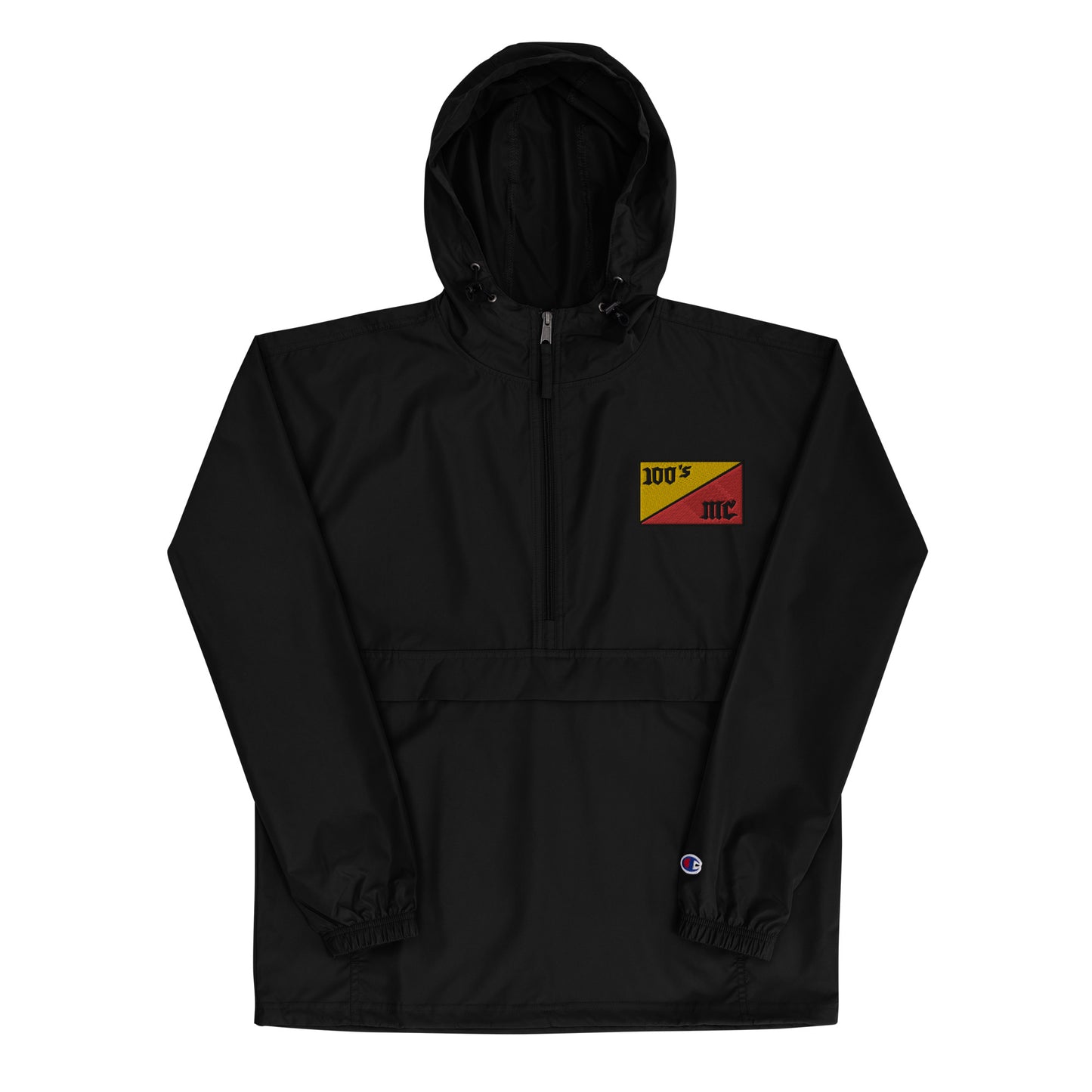 100s MC Embroidered Champion Packable Jacket