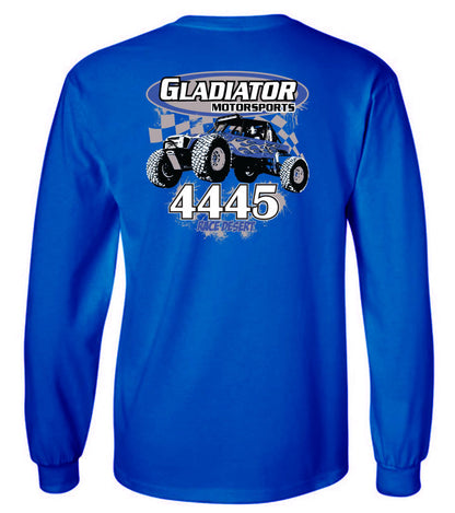 Mens Gladiator Motorsports Ultra4 Long Sleeve - Blue