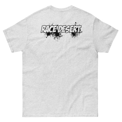 Men's Classic Race Desert Splatter Tee - Black Splatter