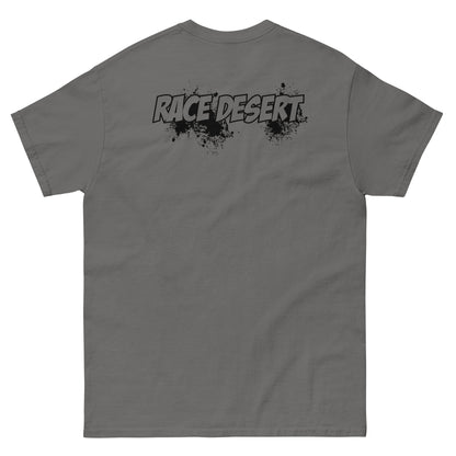 Men's Classic Race Desert Splatter Tee - Black Splatter