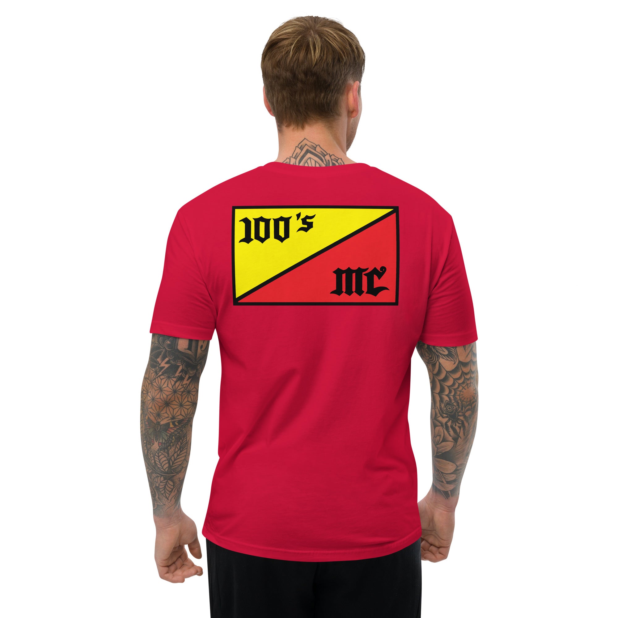 100s MC Club Member Shirts - OG 100s Flag – Race Desert
