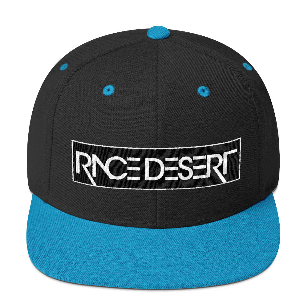 Camo Race Desert Stencil Snapback Hat