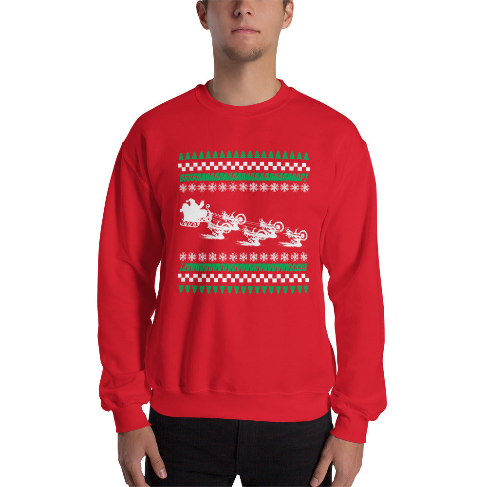 Santa Brap Christmas Sweater - Red