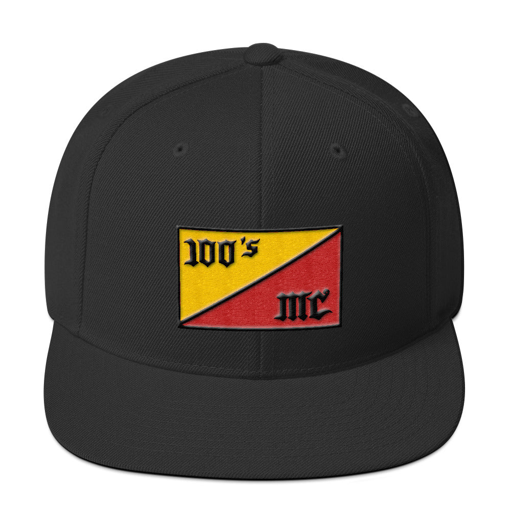 100's MC Official Club Flag Snapback Hat